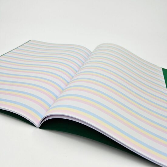 Sąsiuvinis spalvotomis linijomis, A4