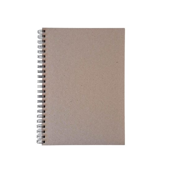 Hardcover Spiral Sketchbook, A4